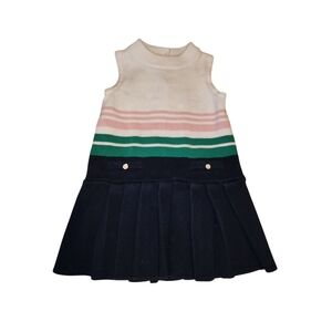 Janie And Jack Knit Dress Girls 18-24 Months